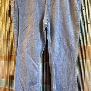 Pilcro Light Blue Corduroy Trousers
